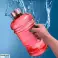 BOMBOLETTA D'ACQUA SPORTIVA BORRACCIA PER PALESTRA IN ACCIAIO BPA FREE 2.2L foto 1