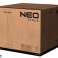 Staande heater 1000W/2000W aluminium IP34 halogeenlamp foto 3