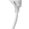 Tira Cable de Extensión 3m 3x1.5mm2 5G blanco ON/OFF fotografía 4