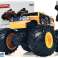 Bigfoot Off-Road Car Big Wheels Fjernkontrollert 2,4G 1:18 Gul bilde 1