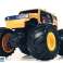 Bigfoot Off-Road Car Big Wheels Fjernkontrollert 2,4G 1:18 Gul bilde 2