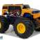 Bigfoot Off-Road Car Big Wheels Fjernkontrollert 2,4G 1:18 Gul bilde 3