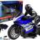 Moto Sport Racer Télécommande 2.4G Portée 35m Bleu photo 1