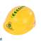 Capacete de construção de escavadeira montada grande amarelo foto 2