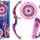 Set da tiro Arco Sport Bersaglio Frecce Ventosa Rosa foto 1