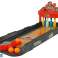 Ügyességi játék Mini Bowling Launcher pályakártyák kép 1