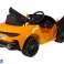 McLaren GT 12V Batterieauto orange lackiert Bild 5