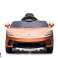 Mașină McLaren GT 12V alimentată cu baterii vopsită în aur fotografia 1