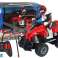 Quad telecomandato rosso 1:16 a batteria foto 1