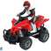 Quad telecomandato rosso 1:16 a batteria foto 2
