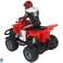 Quad telecomandato rosso 1:16 a batteria foto 4