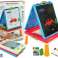 3in1 Magnetic Chalk Board. Gaming Table Blue image 1