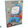 Double-sided Magnetic Chalk Board Blue Red Templates image 5