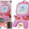 Double-sided Magnetic Chalkboard Pink Templates image 1