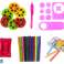 Double-sided chalkboard pens standing projector pictures pink image 4