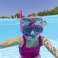 Dyr Snorkling Maske Rosa Bestway 24059 bilde 5