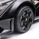 Coche de batería Lamborghini GT HL528 negro fotografía 5
