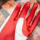 Work gloves  65  cotton   35  polyester coated with rubber  10&quot; image 5
