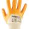 Work gloves cotton partially coated with nitrile 4111X size 10 image 2