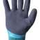 Work gloves polyester coated with latex 2 layers 3141X size 9 image 3