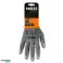 Work gloves. PU coated polyester. 4131X. size 7 card image 5