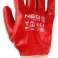 Work gloves. cotton covered entirely with PVC. 3121X. size 10 image 2