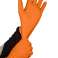 Nitrilhandschuhe. Orange. 50 Stück. Größe XL Bild 4