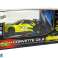Urheiluauto R/C 1:24 Corvette keltainen C6. R 2,4 G -valo kuva 5