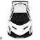 Sportsbil R/C 1:24 Lamborghini Veneno Hvit 2,4 G Lys bilde 3