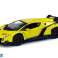 Kaukosäädin Auto Lamborghini Veneno keltainen 2,4 g kaukosäädin ohjauspyörän valoääni kuva 1