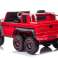 Mercedes Benz G63 6X6 Batterie Auto rot Bild 5