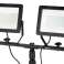Projecteur Double 2x100W SMD LED 2 x 8500lm sur Trépied 1.8m photo 1
