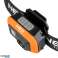 Oppladbar hodelykt 500 lm USB COB LED 12 stk. bilde 2