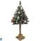 Weihnachtsbaum Diamant Kiefer 3D auf Stamm 180cm Schnee Glitzer Bild 3