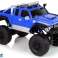 Auto Off Road R/C 2.4G Coche de escalada 1:8 Azul 4x4 fotografía 3