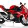 Modelo de motocicleta BMW S1000RR Sonidos de luz roja fotografía 1