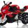 Modelo de motocicleta BMW S1000RR Sonidos de luz roja fotografía 2