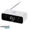 AD 1192 réveil blanc avec chargeur sans fil et FM photo 1