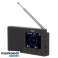 AD 1198 Tragbares Radio   LCD   FM   Bluetooth   Uhr Bild 2