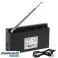 AD 1198 Tragbares Radio   LCD   FM   Bluetooth   Uhr Bild 5