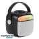 AD 1199 altoparlante karaoke nero con microfono sd/usb/aux/bluetooth foto 1