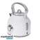 AD 1346 bouilloire blanche en métal avec thermomètre 1,7l strix photo 1