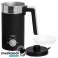AD 4494 black milk frother   frothing and heating  latte and cappuccino image 2
