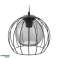 DUNIA 3P. pendant lamp. E27 max. 15W. black image 2