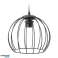 DUNIA 3P. pendant lamp. E27 max. 15W. black image 3