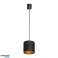 NEVA Pendelleuchte. Max. 1x60W. E27. Schwarz Bild 1