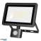 FARO S LED projektori PIR 50W. 4000lm. IP44. 4000K. alumiini   lasi kuva 1