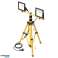 ALLED 2x30W projektör seti tripot ve kablo ile birlikte fotoğraf 3