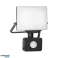 PORTO S LED 20W PIR'li projektör. 1600lm. IP44. 4000K. alüminyum + polikarbonat fotoğraf 3