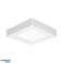 LETI LED 12W. Deckenleuchte des Typs Downlight. Aufputz. quadratisch. 800lm. 3000K. weiß. integrierter LED-Treiber Bild 1